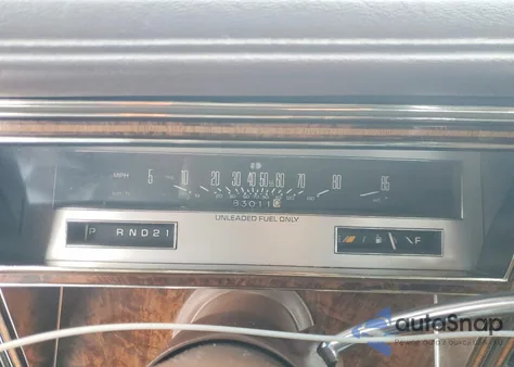 1984 Oldsmobile Delta 88 Royale Brougham z USA, uszkodzony, nr VIN 1G3AY69Y3EM848768